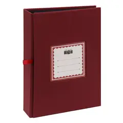 VGO - Album 13x19 200 f tela con ventana rojo