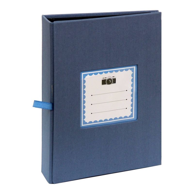 VGO - Album 13x19 200 f. tela con ventana celeste