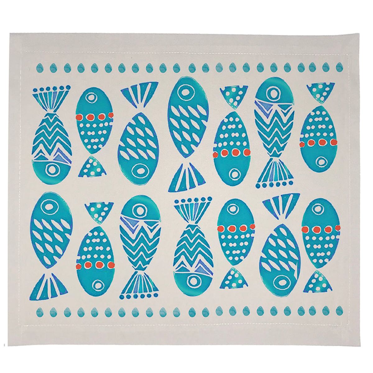 TUYO PRINT - Set Individuales Impermeable Peces