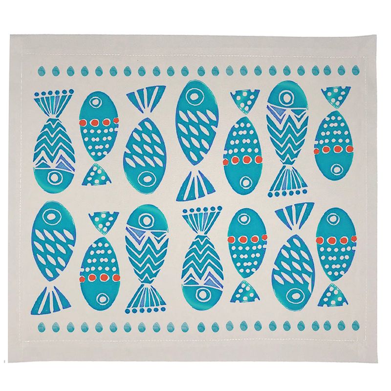 TUYO PRINT - Set Individuales Impermeable Peces