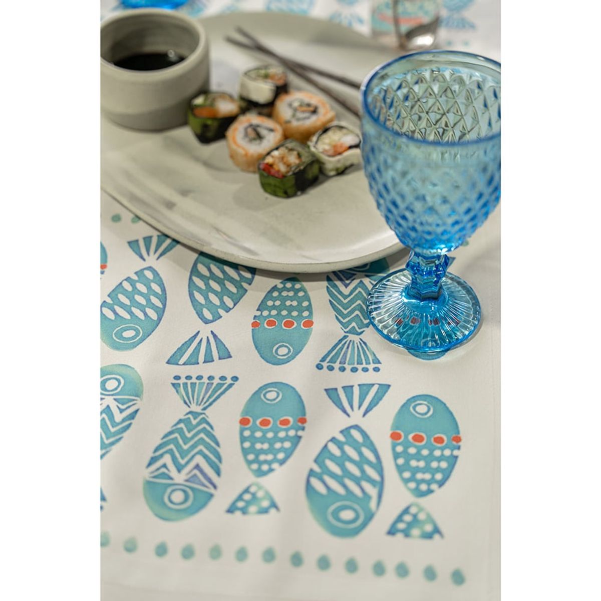 TUYO PRINT - Set Individuales Impermeable Peces