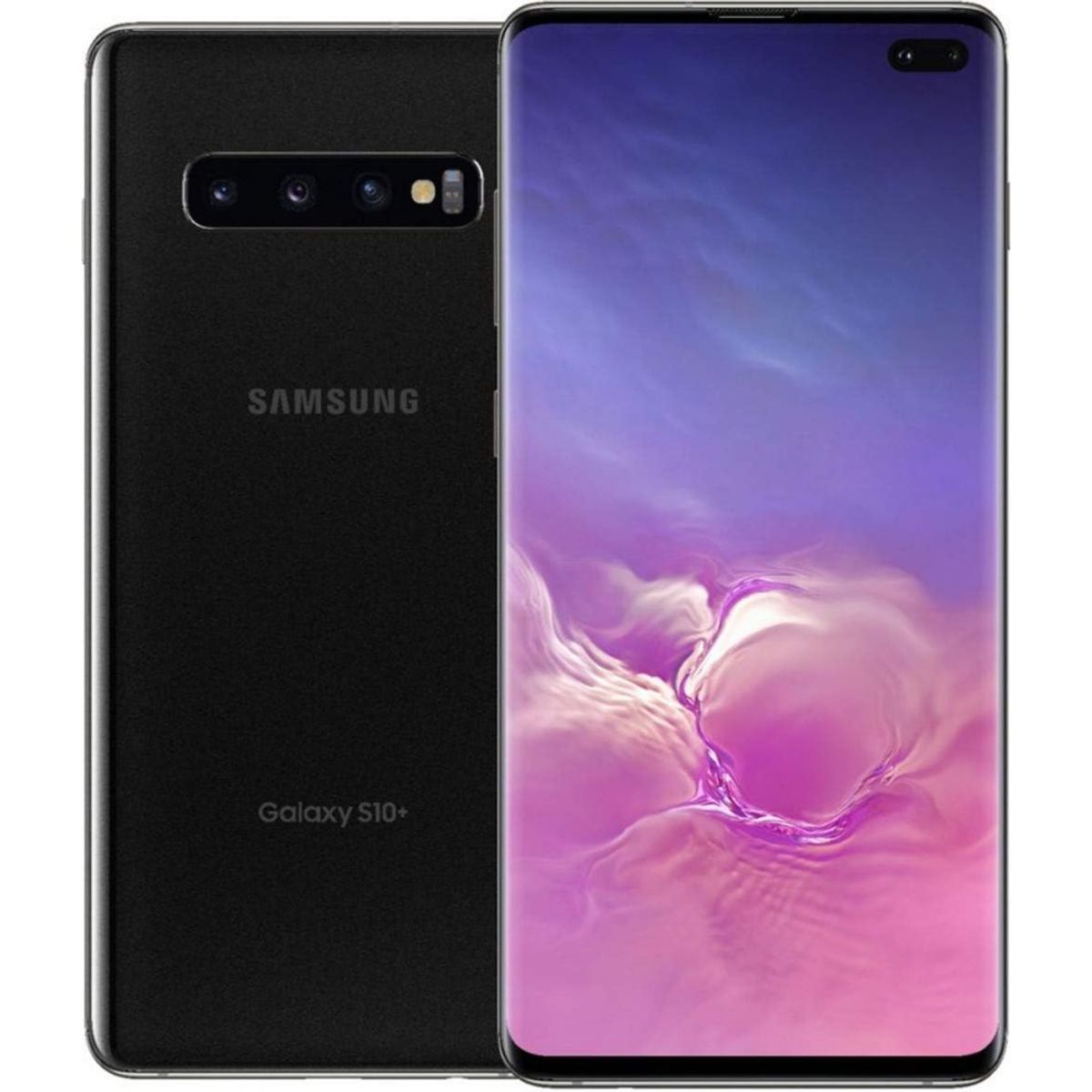 SAMSUNG - Samsung Galaxy S10 Plus 128GB Negro Reacondicionado