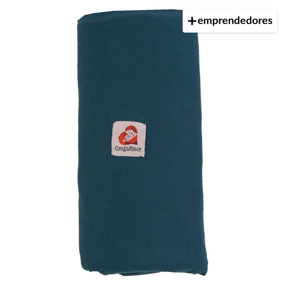 CANGUAMOR - Fular Portabebé Semielasticado Petróleo Canguamor