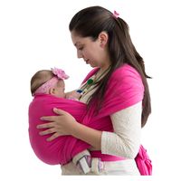 Fular Portabebé Semielasticado Fucsia