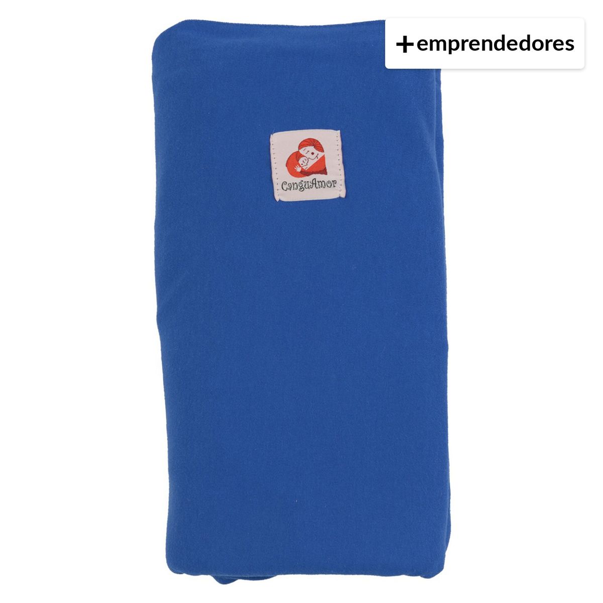 CANGUAMOR - Fular Portabebé Semielasticado Azul Rey