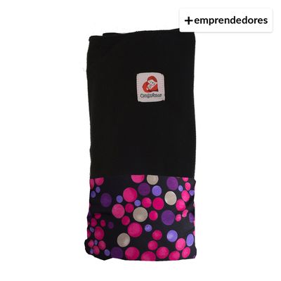 Imagen 2 del producto Fular Portabebé Negro Con Bolsillo Lf
