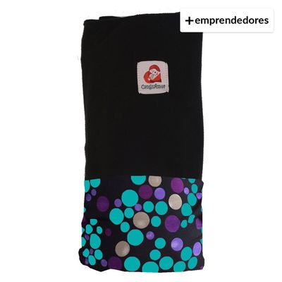 Imagen 2 del producto Fular Portabebé Negro Con Bolsillo Lv