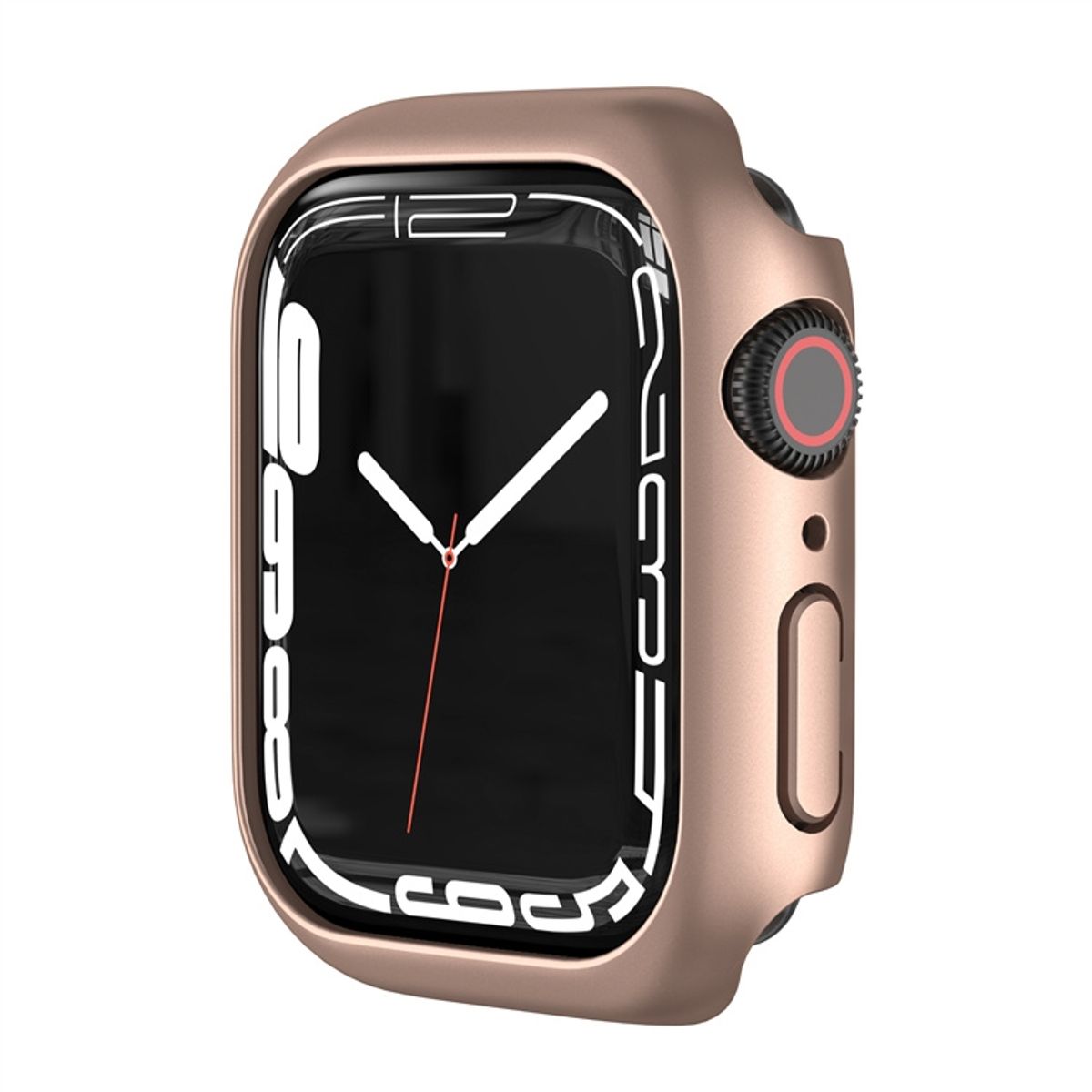 GENERICO - CARCASA CON PROTECTOR DE PANTALLA PARA APPLE WATCH 7 41MM ROSA DORADO