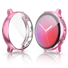 GENERICO - CARCASA PROTECTORA RELOJ SAMSUNG GALAXY ACTIVE 2 44MM ROSA