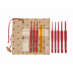 TULIP - Set Crochet Etimo Rojo