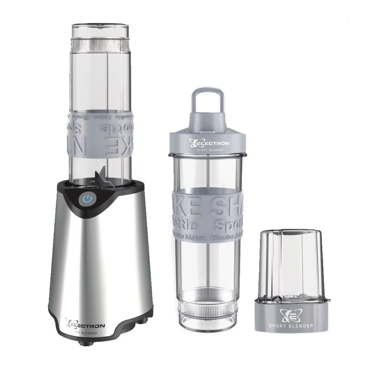 ELECTRON - Licuadora Sport Personal BA-1600INX Tritan 300w