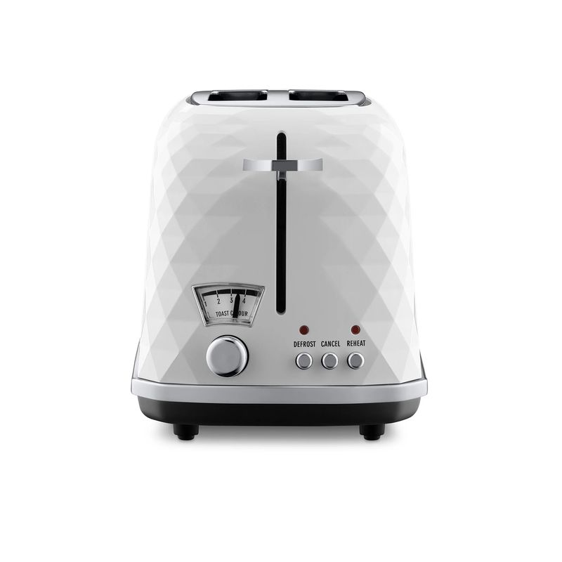 DELONGHI - Tostador De Longhi Brillante Blanco CTJ 2103.W