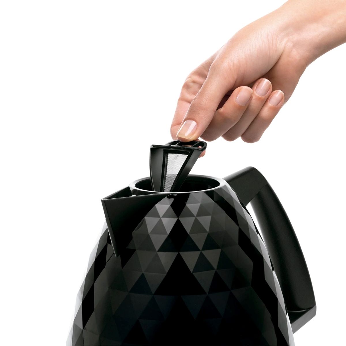 DELONGHI - Hervidor De Longhi Brillante Negro KBJ2001BK