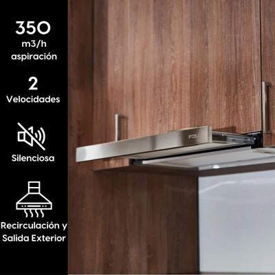 Imagen 2 del producto Campana Urban 60 - 350 (m3/h)