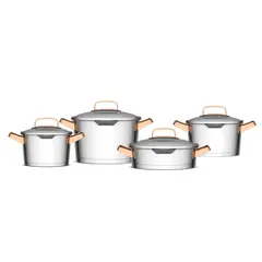 SIMPLE COOK - Bateria Niza cobre 8 pzs