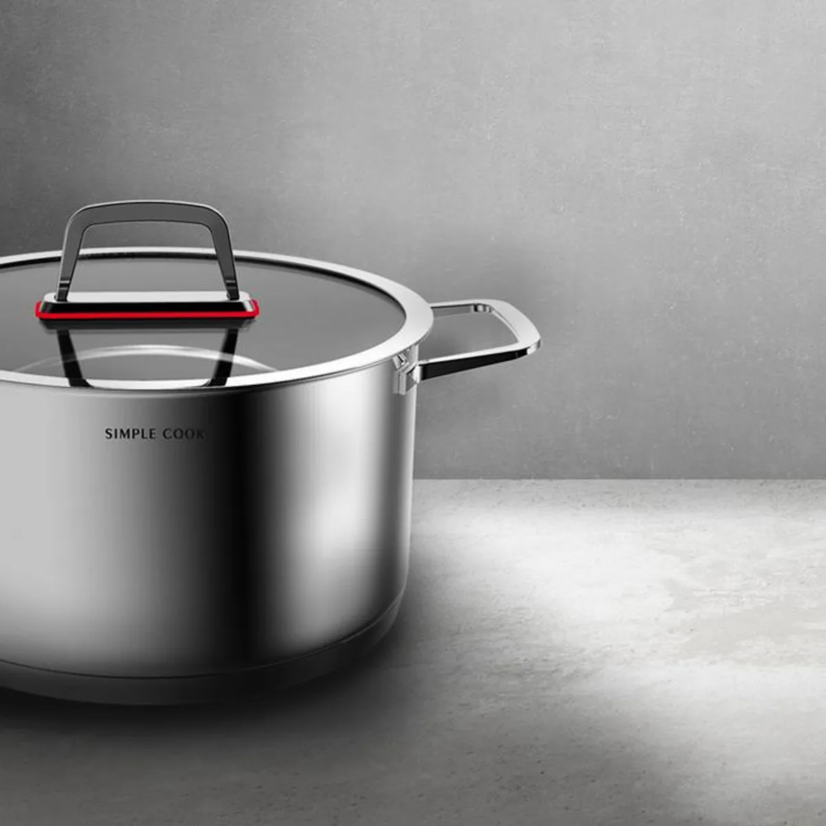 SIMPLE COOK - Bateria Simple Cook Burdeos 7pzs