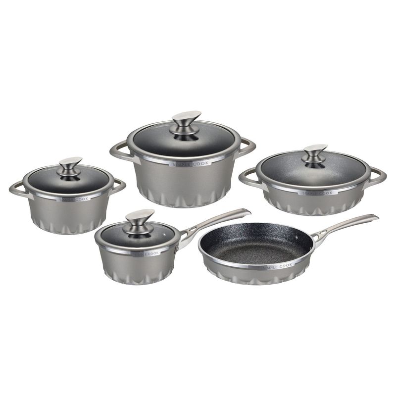 SIMPLE COOK - Bateria Simple Cook Mont Blanc 9 pzs