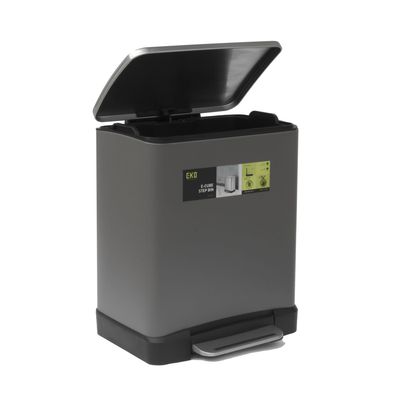 Imagen 2 del producto Basurero Soft Grey 20 LT