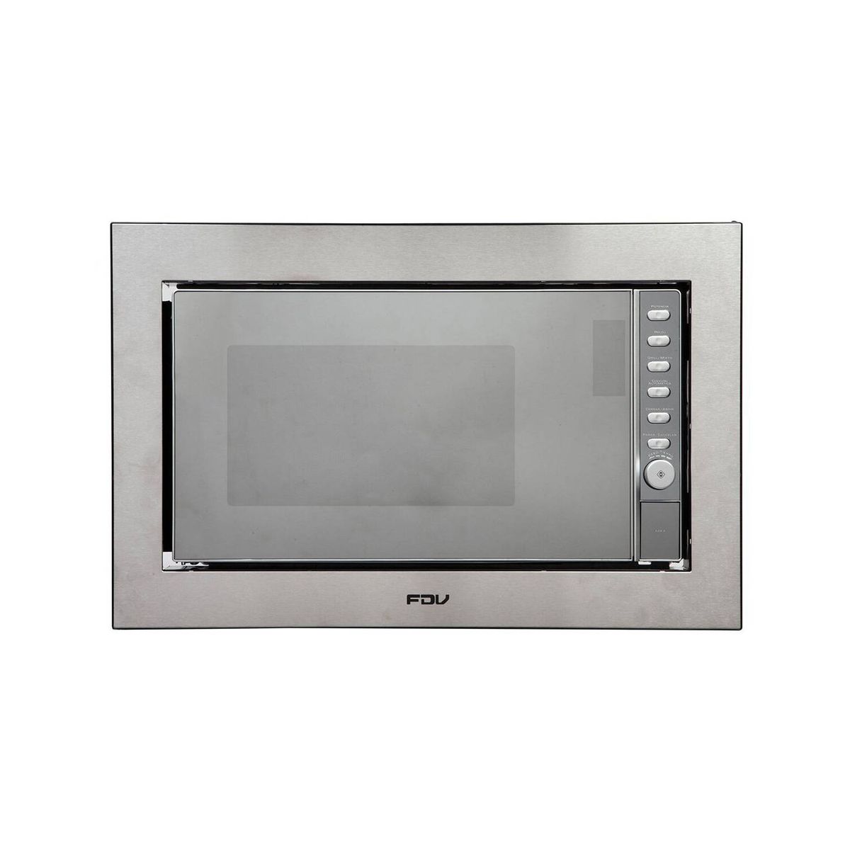 FDV - Microondas Empotrado Fdv Silver - 25 Litros C/marco Inox
