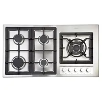 Encimera Gas licuado Deluxe Elite 5 Quemadores 90 cm