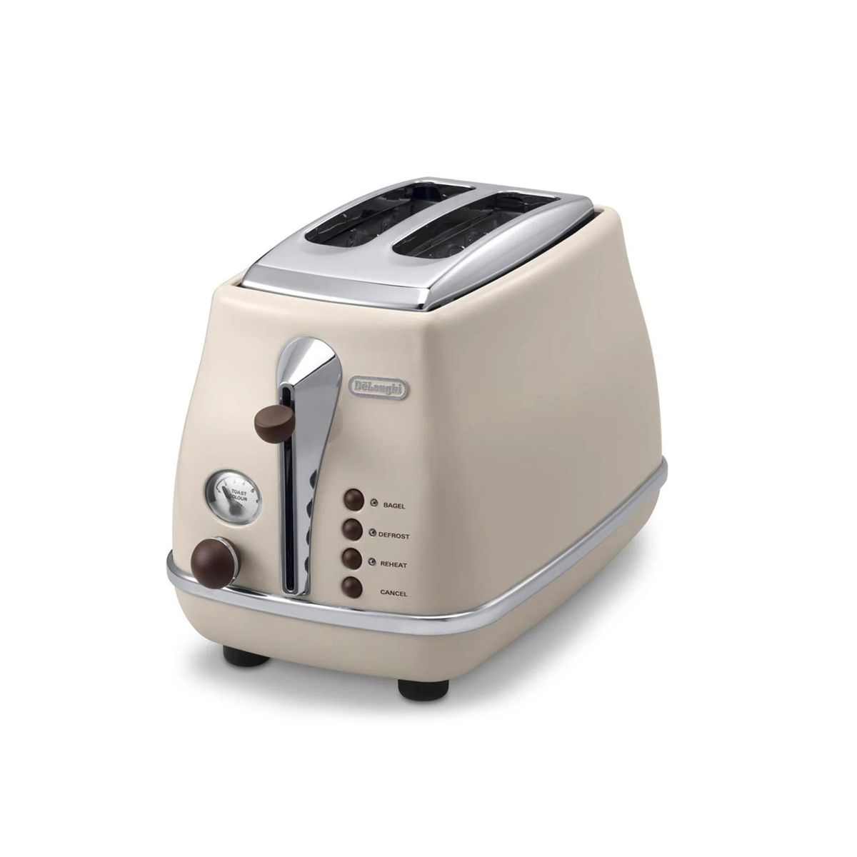 DELONGHI - Tostador De Longhi Icona Vintage Beige CTOV2103BG