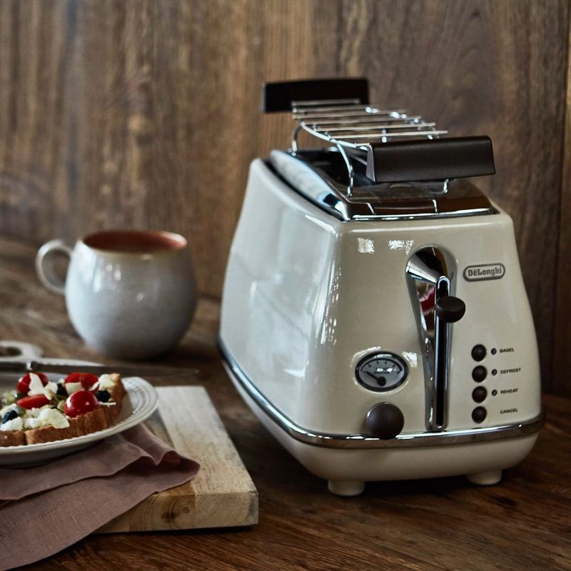 Tostador Icona Tostador De Longhi Tostador DeLonghi Icona Rojo