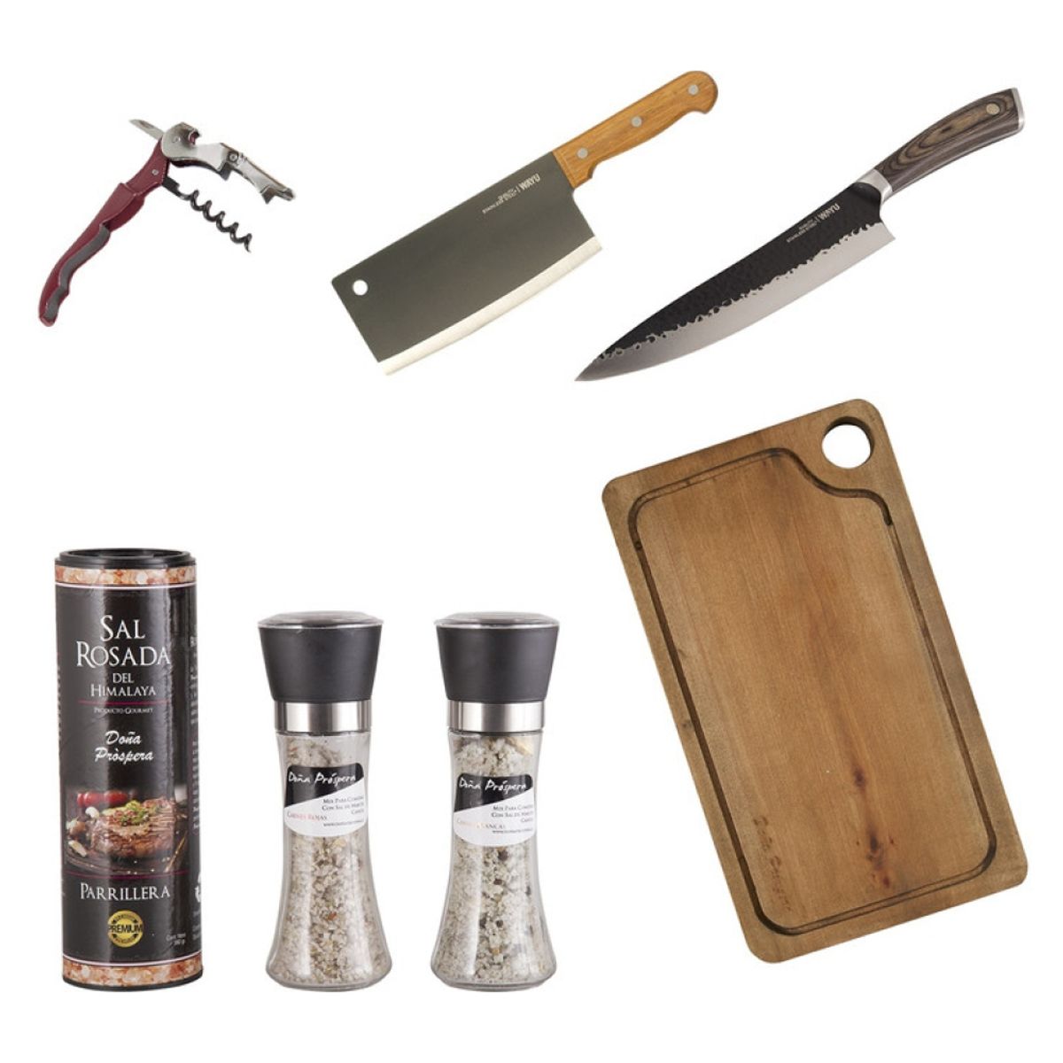 WAYU - Combo Parrilla 238 wayu mix 7 piezas