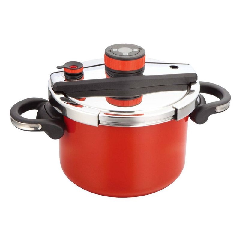 SIMPLE COOK - Olla Presion Simple Cook Avignon Roja 6 lts