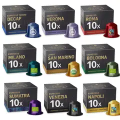 REAL COFFEE - Pack 80 Capsulas compatibles