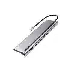 GENERICO - Adaptador usb tipo c 11 en 1 docking station