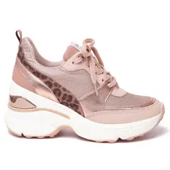 VIA MARTE - ZAPATILLA PLATAFORMA ORO ROSADO