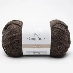 GENERICO - Lana Alpaca Orquidea 100grs - Cafe