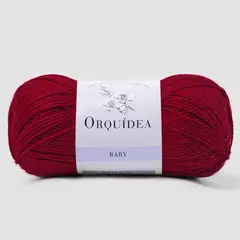 GENERICO - Lana Baby Orquidea 100grs - Rojo Italiano