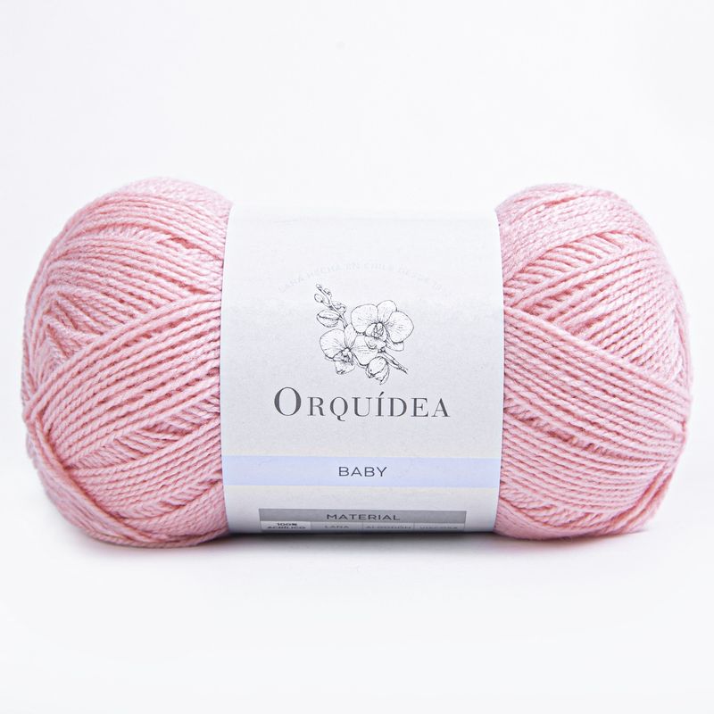 GENERICO - Lana Baby Orquidea 100grs - Rosa Viejo