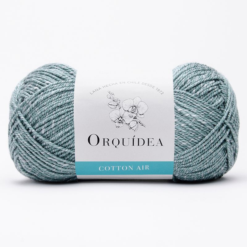 GENERICO - Cotton Air Orquidea 100grs - Verde Menta 814