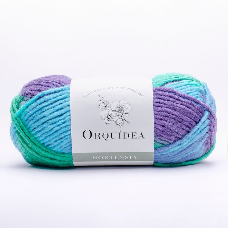 GENERICO - Hortensia Estampado Orquidea 100grs. - Morado 1596