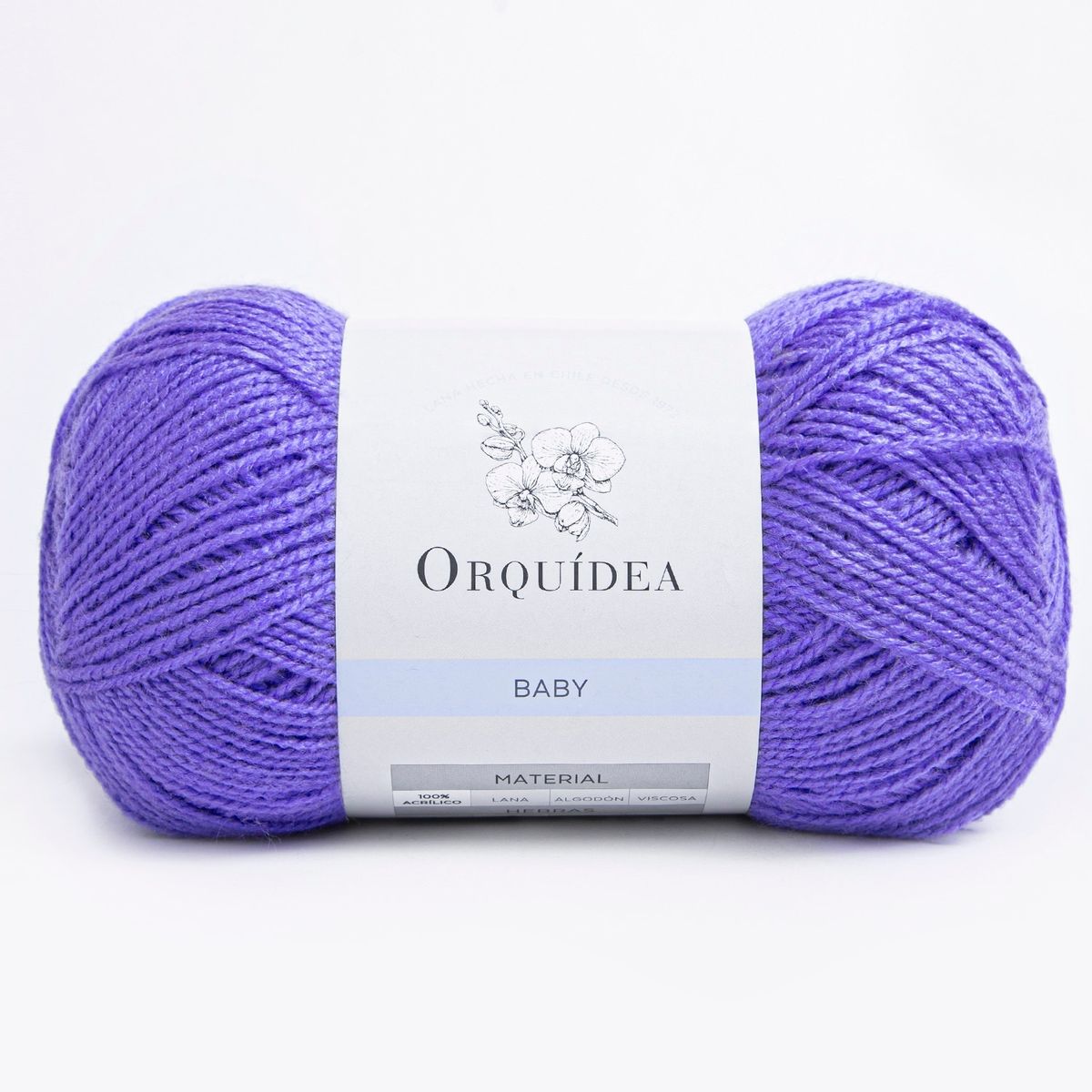 GENERICO - Lana Baby Orquidea 100grs. - Violeta 134