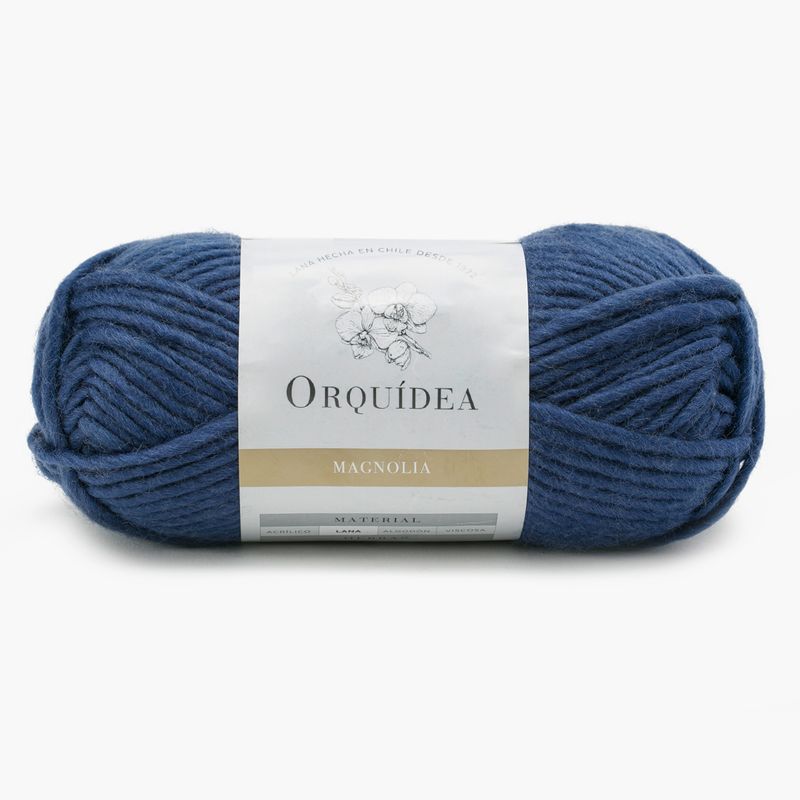 GENERICO - Lana 100% Magnolia Orquidea 100 grs - Azul 207