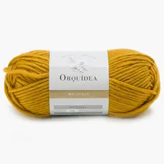 GENERICO - Lana 100% Magnolia Orquidea 100 grs - Mostaza 209