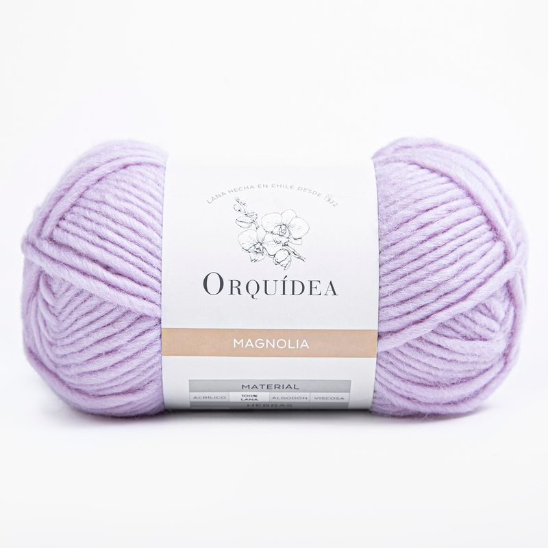 GENERICO - Lana 100% Magnolia Orquidea 100 grs - Lila 211