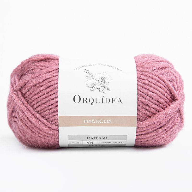 GENERICO - Lana 100% Magnolia Orquidea 100 grs - Malva 212