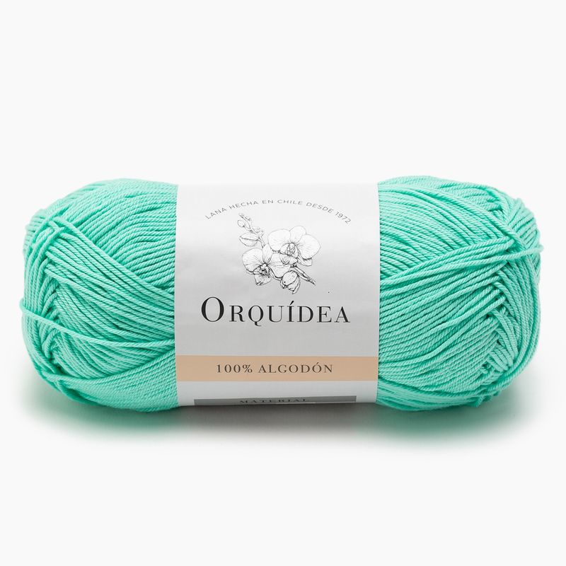 GENERICO - Hilo Algodon Orquidea 100 grs - Verde Agua