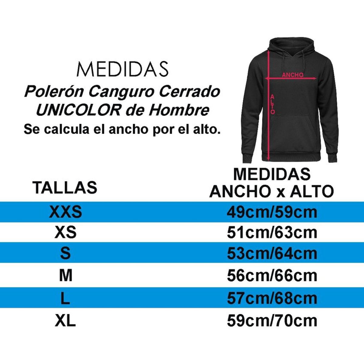 MDC - Polerón hombre con capucha negro dia del padre mejor papá del mundo