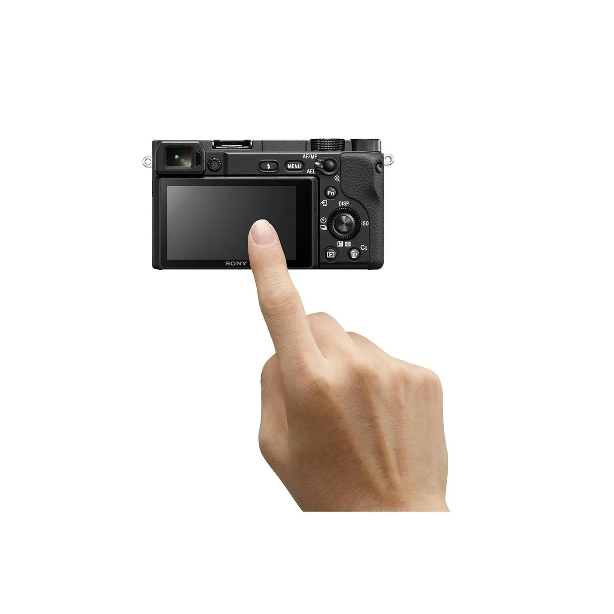 SONY - Cámara alpha Montura E Alpha 6400 con sensor APS-C