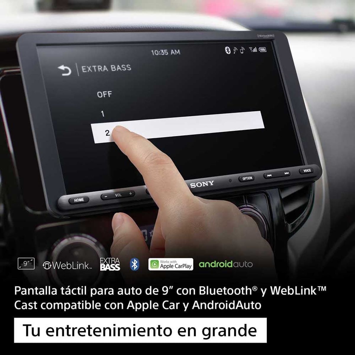 SONY - Receptor multimedia con bluetooth XAV-AX8000