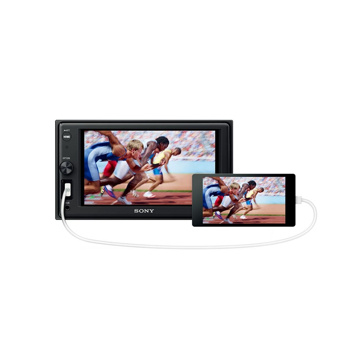 SONY - Receptor multimedia 62 con bluetooth xav-1500