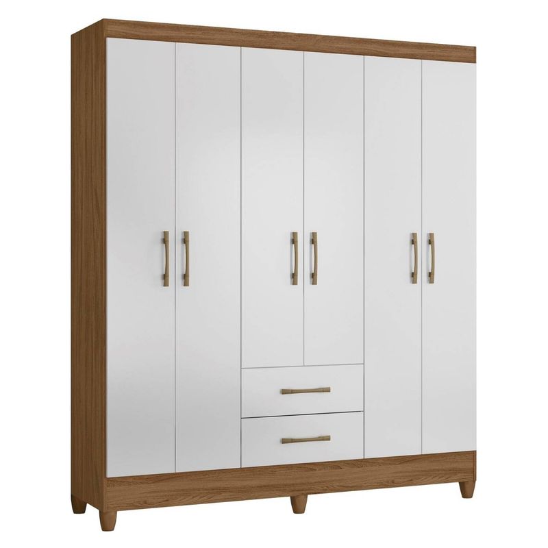 ROCH LTDA - Clóset 6 puertas 2 cajones m-801