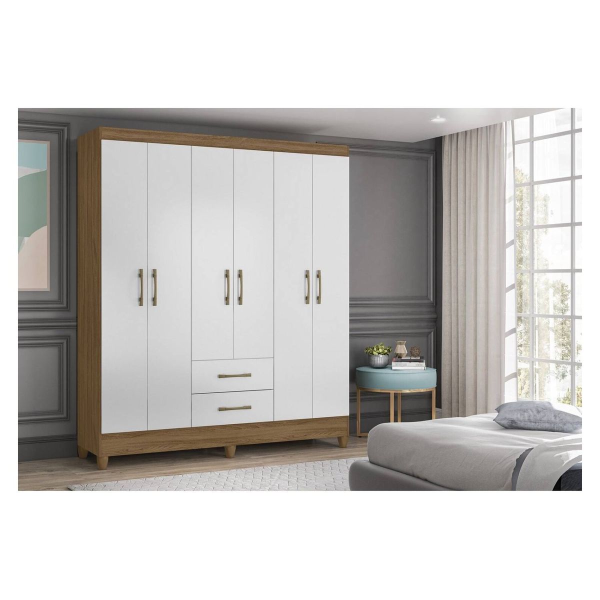 ROCH LTDA - Combo closet m-801  closet m-802