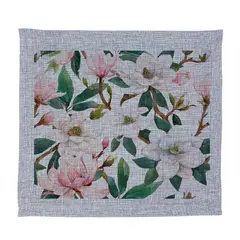 TUYO PRINT - Set Individuales Linet Gris Magnolia