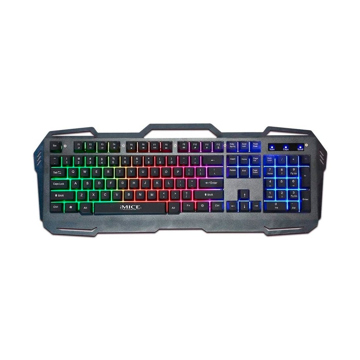 IMICE - Teclado Gamer Premium Imice Ak 400 Gamer Retroiluminado